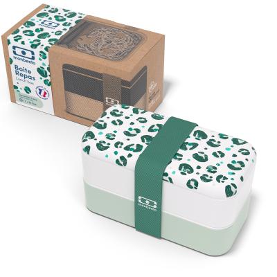 Fiambrera doble Monbento Leopard