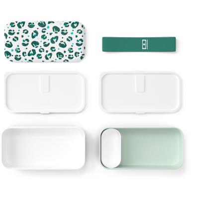 Fiambrera doble Monbento Leopard