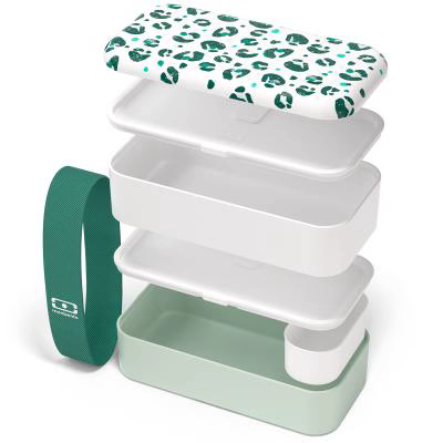 Fiambrera doble Monbento Leopard