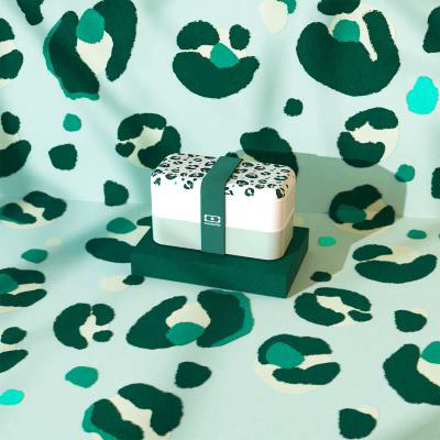 Fiambrera doble Monbento Leopard