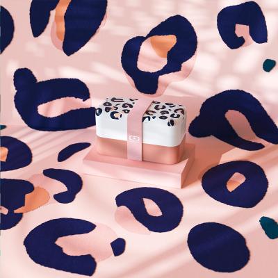 Fiambrera doble Monbento Leopard