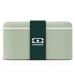 Fiambrera Monbento square 1,7 L doble verde