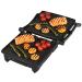 Grill y plancha antiadherente 1800W George Foreman