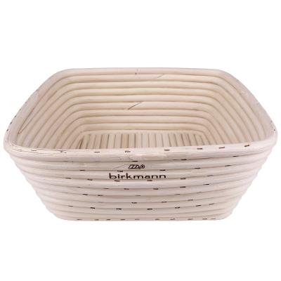 Banetton de levado pan cuadrado 25 cm con tela