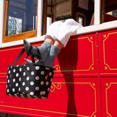 Cesto picnic Reisenthel dots white