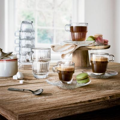 1x taza caf leche y t apilable Barshine 25 cl