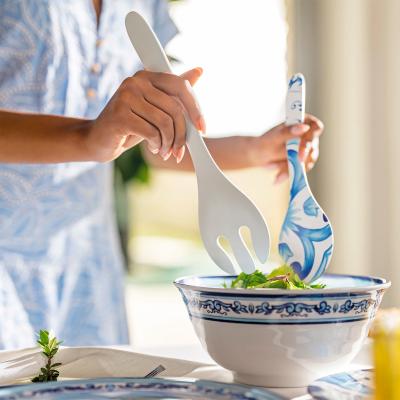 Cubiertos para ensalada Guzzini Blues 28 cm