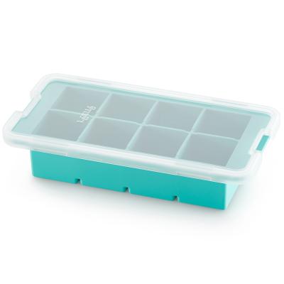 Molde 8 cubitos cubo XL con tapa