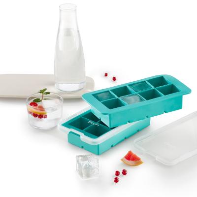 Molde 8 cubitos cubo XL con tapa