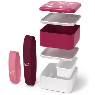 Fiambrera doble Monbento square 1,7 L Magnolia