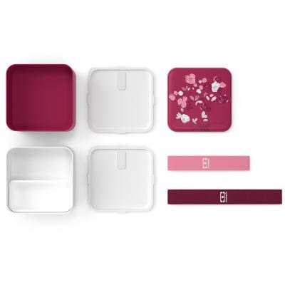 Fiambrera doble Monbento square 1,7 L Magnolia