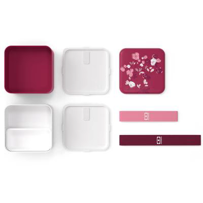 Fiambrera doble Monbento square 1,7 L Magnolia