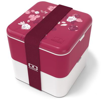 Fiambrera doble Monbento square 1,7 L Magnolia