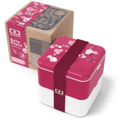 Fiambrera doble Monbento square 1,7 L Magnolia