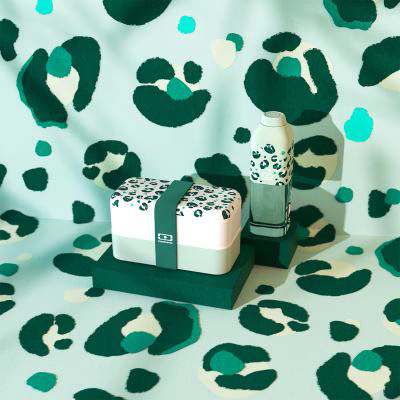 Botella agua Monbento Leopard