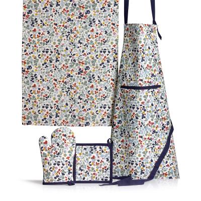 Delantal reciclado con bolsillo Greta