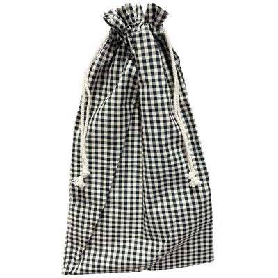 Bolsa para pan Vichy negro