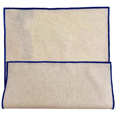 Individual resinado 35x50 cm natural bourdon azul