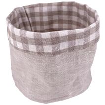 Panera grande Living 17x18 cm vichy blanco