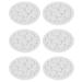 Set 6 tapetes decorativos silicona Mini Love Decor