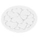 Set 6 tapetes decorativos silicona Mini Love Decor