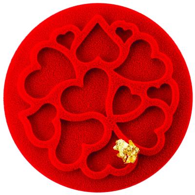 Set 6 tapetes decorativos silicona Mini Love Decor