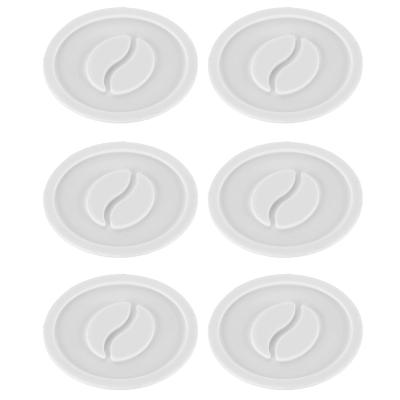 Set 6 tapetes decorativos silicona Mini Coffee Dec