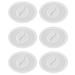 Set 6 tapetes decorativos silicona Mini Coffee Dec