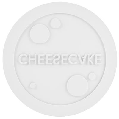 Tapete decorativo de silicona 2,5 mm Cheesecake