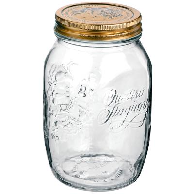 Tarro conservas cristal con tapa 4 estaciones