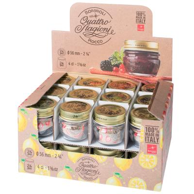 Tarro mini cristal con tapa 4 estaciones