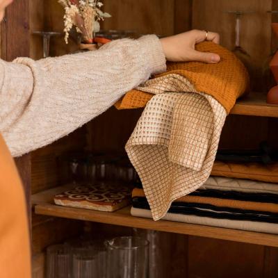 Pa�o de cocina nido de abeja 100% algod�n Uni cane