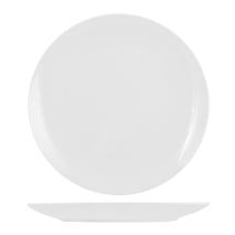 Plato llano postre Coupe blanco 21 cm