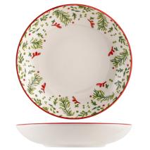 Plat fons XMas Berry 21 cm