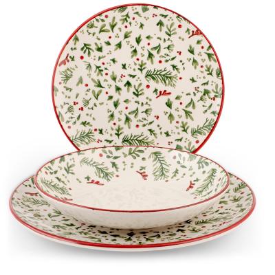Plato hondo XMas Berry 21 cm