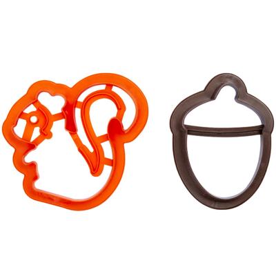 Set 2 cortadores galletas Bosque