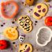 Set 2 cortadores galletas y 4 plantillas Halloween