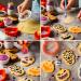 Set 2 cortadores galletas y 4 plantillas Halloween