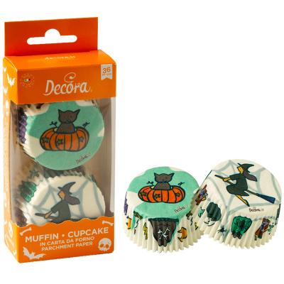 Papel cupcakes x36 Bruja