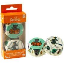 Paper cupcakes x36 Witch