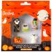 Set 5 decoraciones de azcar 3D Halloween