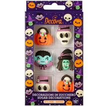 Set 6 decoracions de sucre Horror