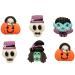 Set 6 decoraciones de azcar Horror