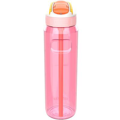 Botella de agua con pajita Lagoon 1000 ml Melon