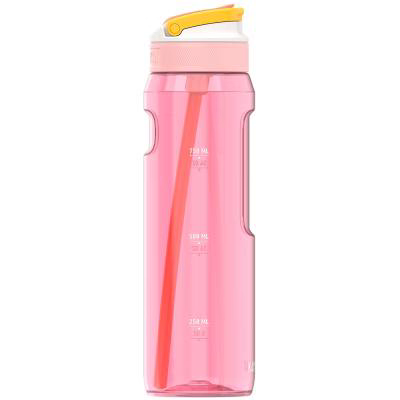 Botella de agua con pajita Lagoon 1000 ml Melon