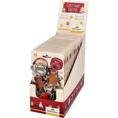 Set 5 cortador galletas Navidad Ginger & Santa