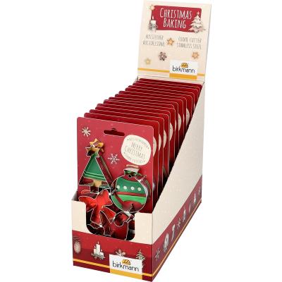 Set 5 cortador galletas Navidad rbol & regalo