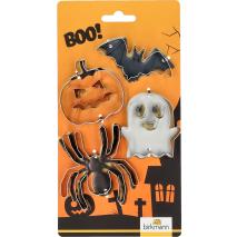 Set 4 talladors galetes Halloween spider