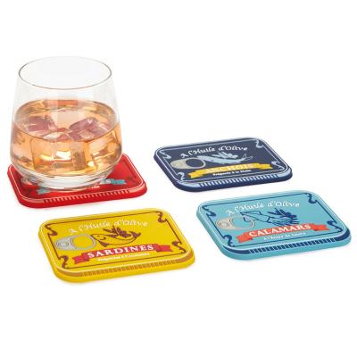 4 posavasos Conserverie surtidos