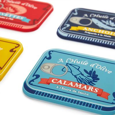 4 posavasos Conserverie surtidos